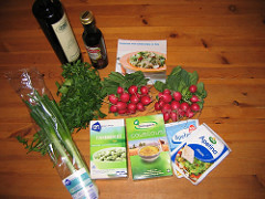 ingredienten voor de couscous salade